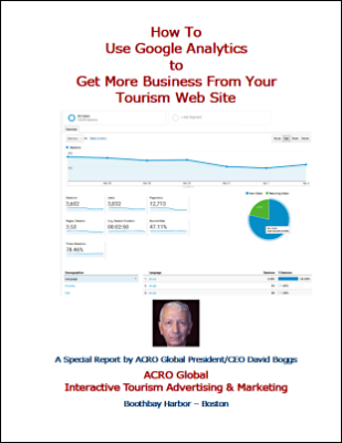 How to Use Google Analytics to Get More Business From Your Tourism Web Site - cover