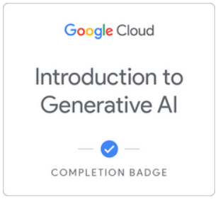 Generative AI Course Completion Badge