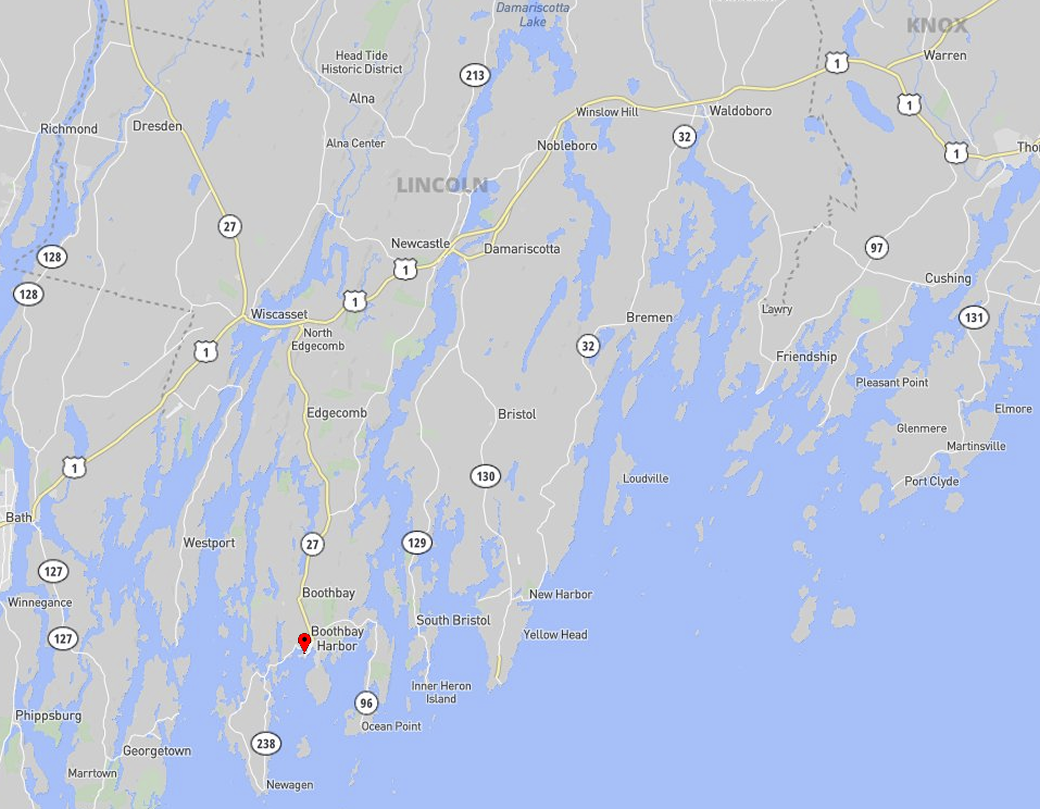 David H. Boggs, MS Maine Local Service Area Map